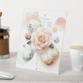 ウィスパーバラ – 夢のような水の色のエレガンス 台座サイン (インサイチュ)