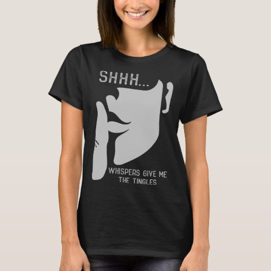 ウィスパー与えウィスプリングレスシュアASMR Fa Tシャツ (正面)