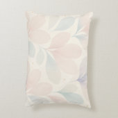 ウィスパー花びら – ソフトパステルフローラフロー アクセントクッション (裏面(縦))