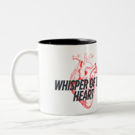 ウィスパー・オブ・ザ・ハート – ミニマエレガントリスト ツートーンマグカップ
