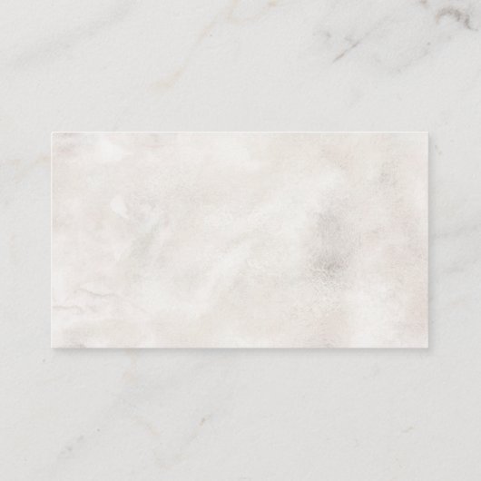 ウィスパー&赤面結婚のオンラインRSVPカード 名刺 (裏面)