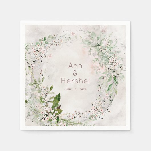 ウィスパー&赤面結婚ズカクテルナプキンス スタンダードカクテルナプキン (正面)