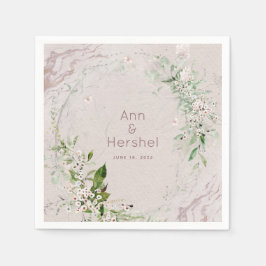 ウィスパー&赤面結婚2のカクテルナプキン スタンダードカクテルナプキン