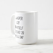 ウィスパーWTFラテマグ コーヒーマグカップ (正面左)