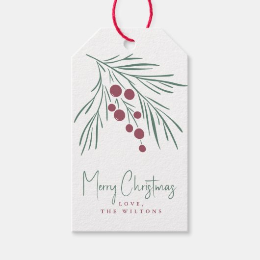 ウィスピーの休日葉のリグ ギフトタグ (正面)