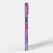 ウィスピーの妖精 – バラとブルーの魅惑的な抽象芸術 Case-Mate iPhoneケース (裏面 / 右)