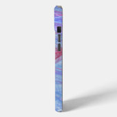 ウィスピーの妖精 – バラとブルーの魅惑的な抽象芸術 Case-Mate iPhoneケース (裏面 / 左)