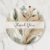 ウィスピーモダングリーンロ結婚タニカル フェイバータグ (裏面)