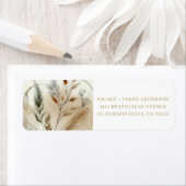 ウィスピーモダングリーンロ結婚タニカル ラベル (インサイチュ)