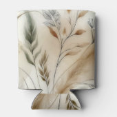 ウィスピーモダングリーンロ結婚タニカル 缶クーラー (裏面)