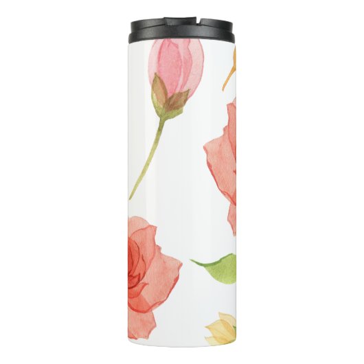 ウィスピー赤フローラモノグラムサーマルタンブラー タンブラー (裏面)