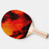 ウィスピー雲オレンジ 卓球ラケット (横)