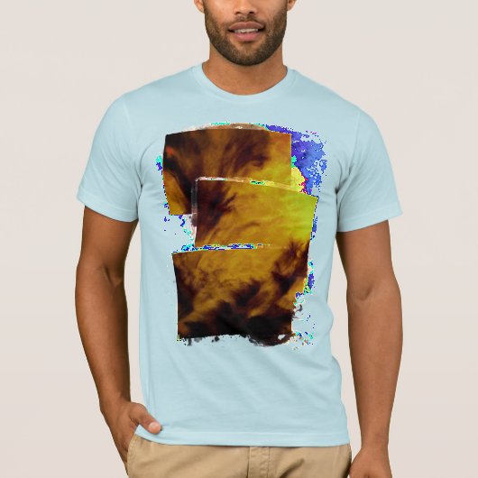 ウィスピー雲 – 黄金 Tシャツ (正面)