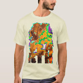 ウィスピー雲 – 黄金 Tシャツ (正面)