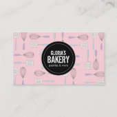 ウィスフェミニンクお洒落ヘラベーカリー 名刺 (正面)