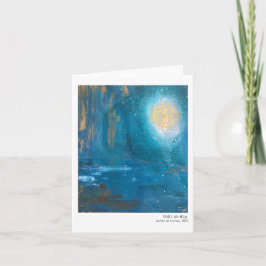 ウィスプ折り畳みノートカードに参加します カード