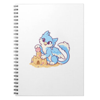 ウィスプ 砂のお城 かわいいキャラクター ノートブック