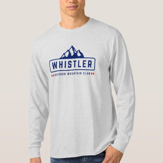 ウィスラーのアウトドア Tシャツ (正面)