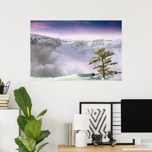 ウィスラーのフロンティエ ポスター (ホームオフィス)