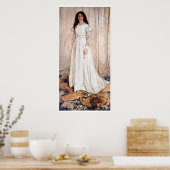 ウィスラーのポスターによる白いシンフォニー ポスター (キッチン)