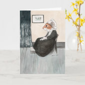 ウィスラーのマウス・マザー　マザーズデーカード カード (黄色い花)