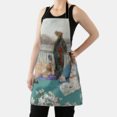 ウィスラーの変奏:肉色と緑のヴァリエーション エプロン (インサイチュ)