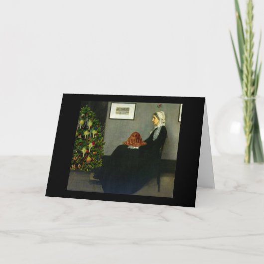 ウィスラーの母クリスマスカード シーズンカード (正面)