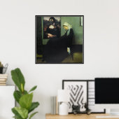 ウィスラーの母得はガスで – モナリザによって？ ポスター (ホームオフィス)