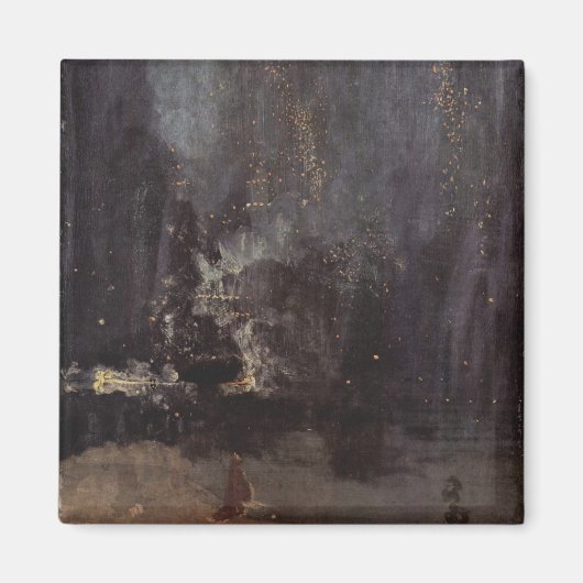 ウィスラーの芸術作品 マグネット (正面)