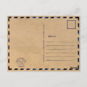 ウィスラーバンクーバーブリティッシュコロンビアカナダスキー ポストカード (裏面)