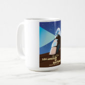 ウィスラーブリティッシュコロンビアカナダスキーコーヒーマグ コーヒーマグカップ (正面左)