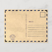 ウィスラーブリティッシュコロンビアバンクーバーカナダ1950年代 ポストカード (裏面)