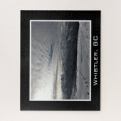 ウィスラーマウンテンBCカナダ議長スキースノー ジグソーパズル (縦)