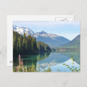 ウィスラー湖 ポストカード (正面/裏面)