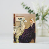 ウィスラー&アポスの母ラマ ポストカード (スタンド正面)