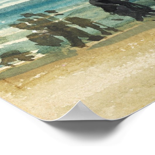 ウィスラー – サウスエンド埠頭 ポスター (角)