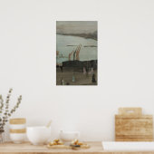 ウィスラー – ピンクとグレーのチェルシーのバリエーション ポスター (キッチン)