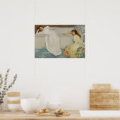 ウィスラー – ホワイトの交響曲 ポスター (キッチン)