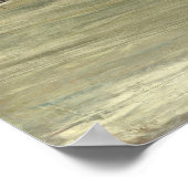 ウィスラー - 灰色と緑の銀の海 ポスター (角)