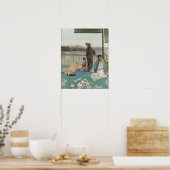 ウィスラー – 肉色と緑のバリエーション ポスター (キッチン)