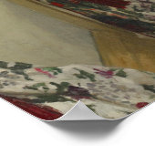 ウィスラー – 調和イン緑とバラ、ミュージックルーム ポスター (角)