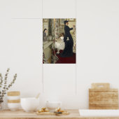 ウィスラー – 調和イン緑とバラ、ミュージックルーム ポスター (キッチン)