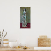 ウィスラー – 調和インPink And Gray Lady Meux ポスター (キッチン)