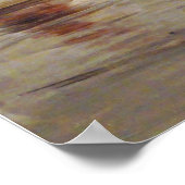 ウィスラー – Battersea Reach 1863 ポスター (角)