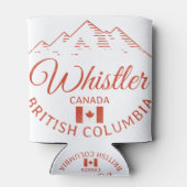 ウィスラーBCカナダマウンテン 缶クーラー (裏面)