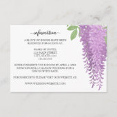 ウィス疑問に思テ結婚リア エンクロージャーカード (正面)