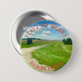 ウィス離れコンシンの私のハート、写真ボタン 缶バッジ (正面&裏面)