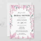 ウィス魅力的テリアブライダルシャワー 招待状 (正面)