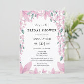 ウィス魅力的テリアブライダルシャワー 招待状 (スタンド正面)