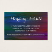 ウィス鮮やか |ダークウォーター結婚カラーのウェブサイト (裏面)